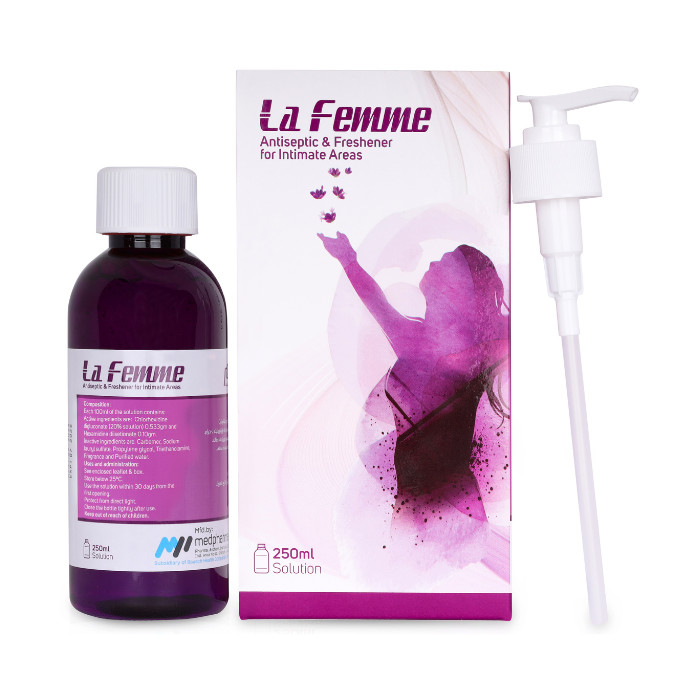 La Femme Antiseptic Solution, 250ml